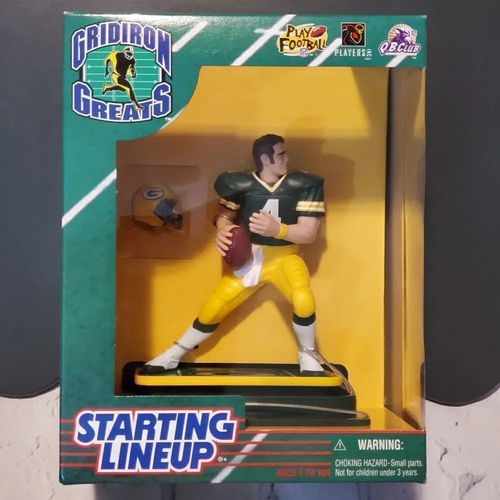 💙NIB Vintage Brett Favre Starting Lineup Gridiron Greats